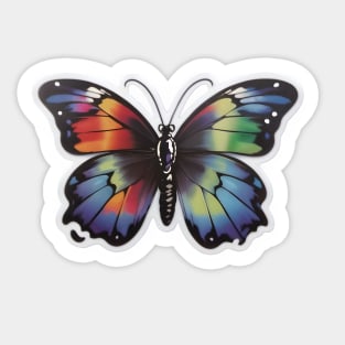 Butterfly watercolor Sticker